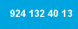 924 132 40 13 924 132 40 13